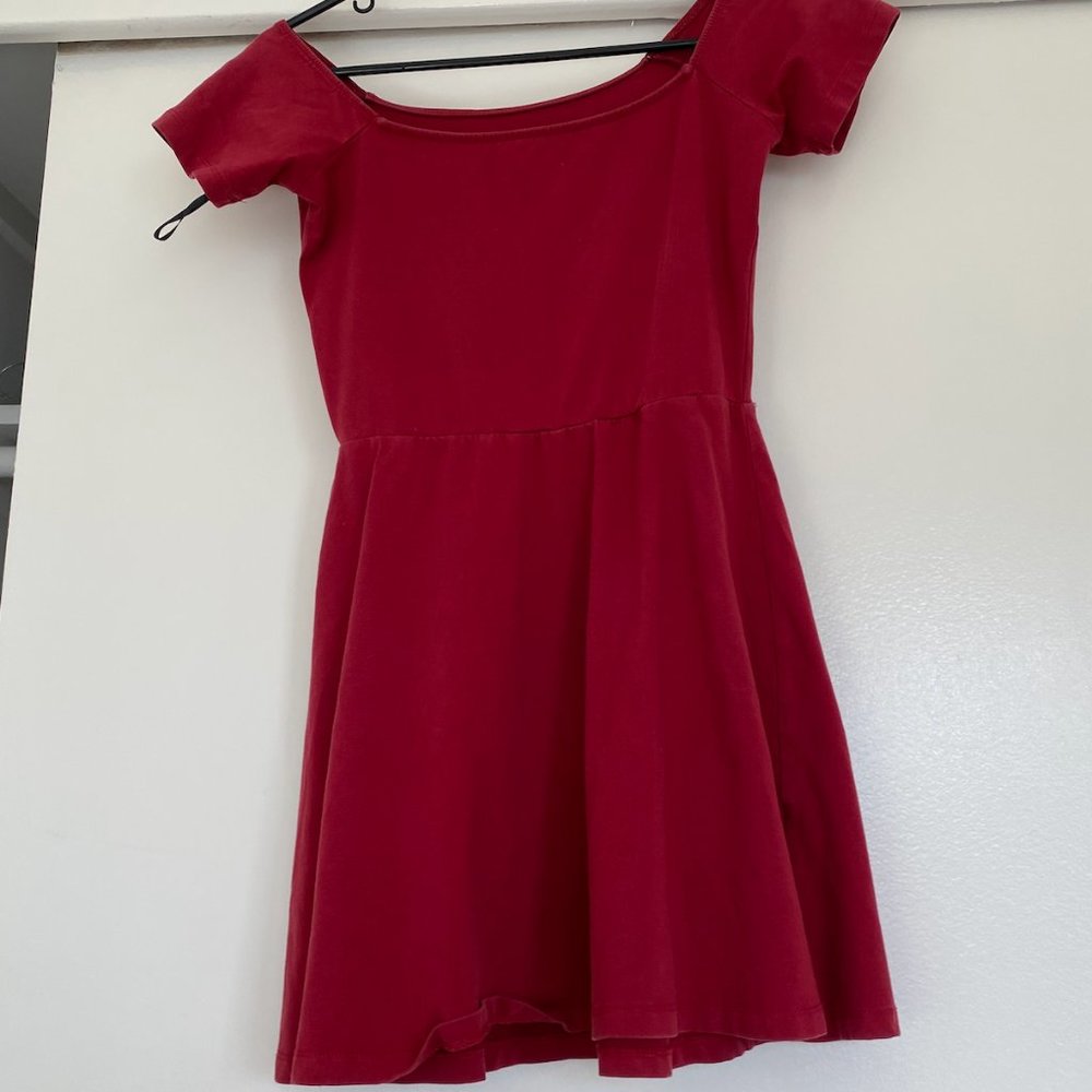 Red dress
